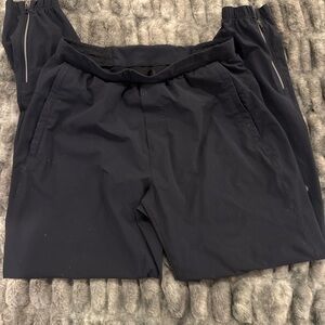 Men's Black Lululemon Surge Jogger Pants - Size M